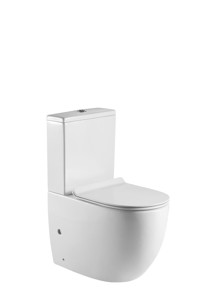 TOILET GENOVA COMPACT MATT WHITE