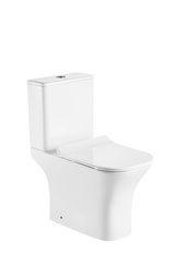 [022657 / SA.PACKPALERMO-D] TWO PIECE TOILET NEW PALERMO DUAL